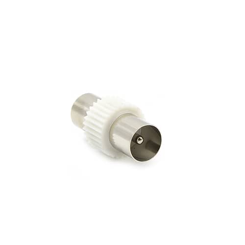 Adaptador antena macho  Blanco