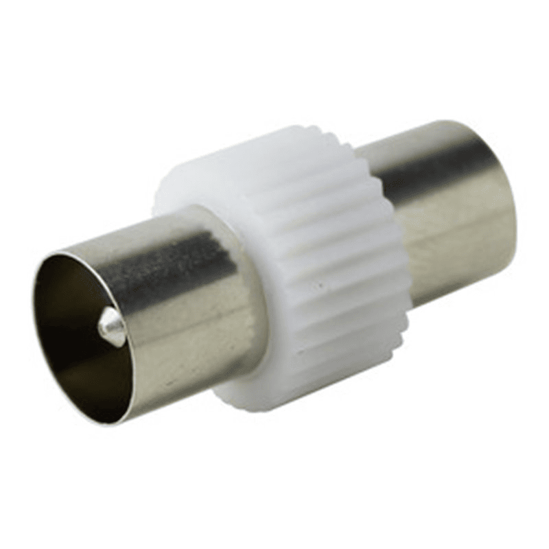 Adaptador antena macho  Blanco