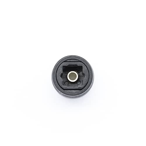 Adaptador audio toslink hembra  Negro