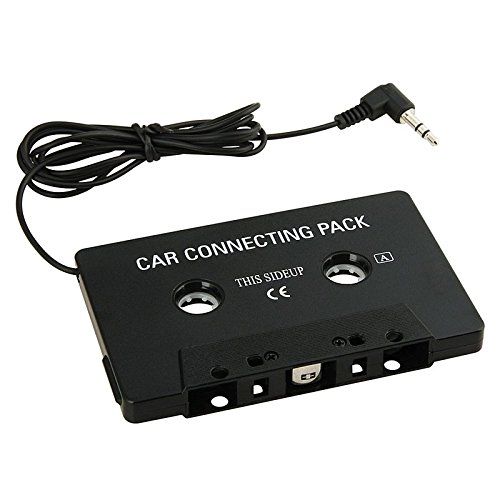 Adaptador Cassette MP3 para la radio del coche Negro