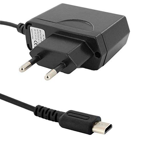 Adaptador de corriente Compatible con Nintendo DS Lite  Negro