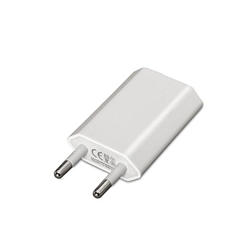 Adaptador de corriente USB compatible con Ipod/Iphone  Blanco