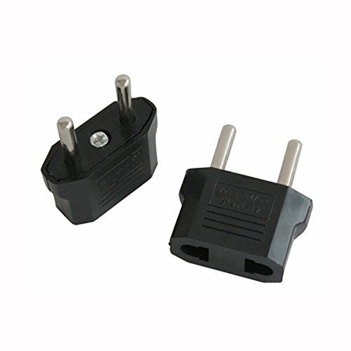 ADAPTADOR P/ ENCHUFE AMERIC/EUROPE NEGRO