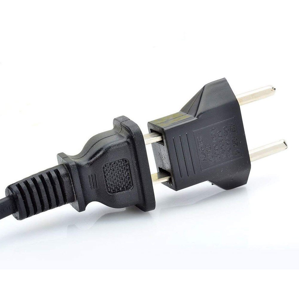 Adaptador de Enchufe de EEUU a Enchufe Europeo  Negro 10 A