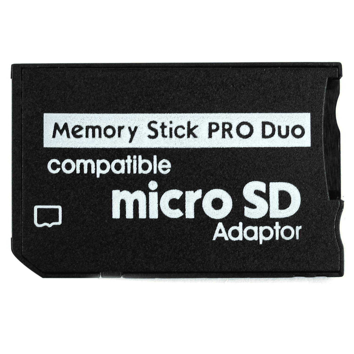 Adaptador de tarjeta micro SD a Memory Stick  Negro