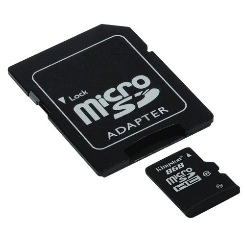 Adaptador de tarjeta micro SD a SD  Negro