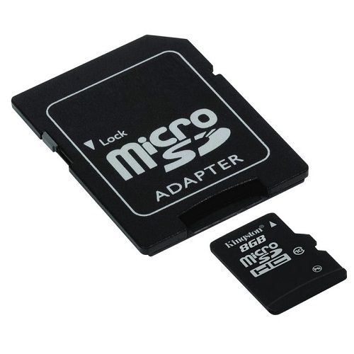 Adaptador de tarjeta micro SD a SD Negro