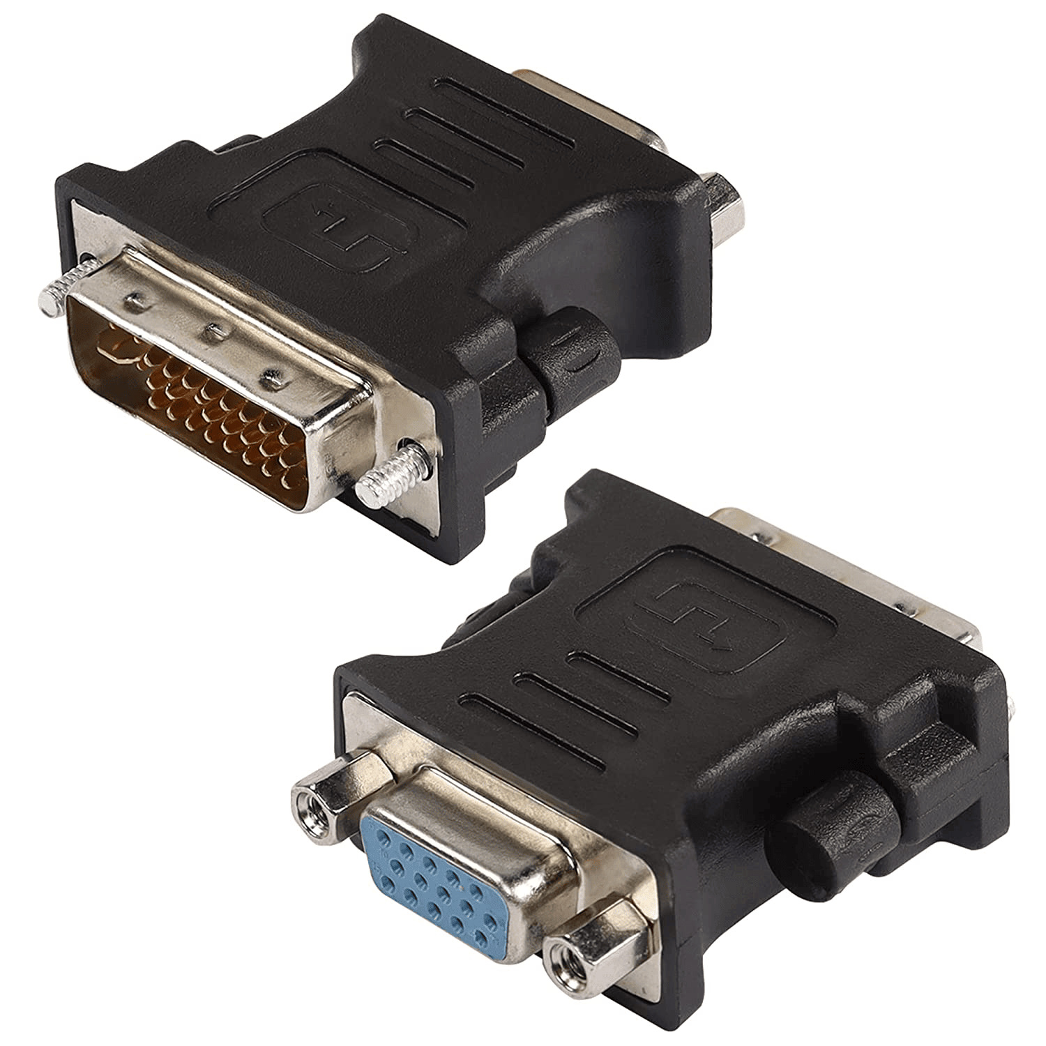 Adaptador DVI 24+5/M - VGA/H  Negro