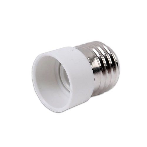Adaptador E14 a E27  Blanco