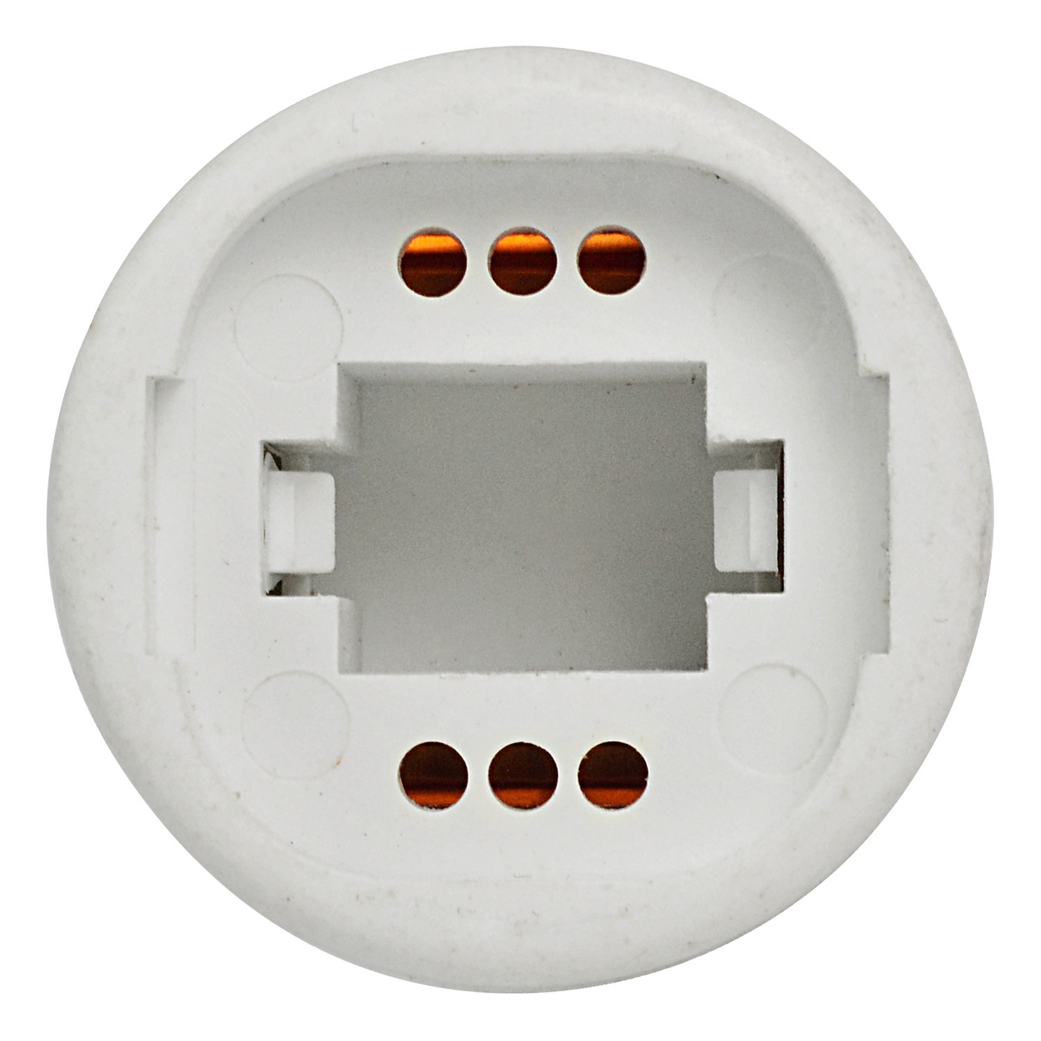 Adaptador E27 a G24  Blanco