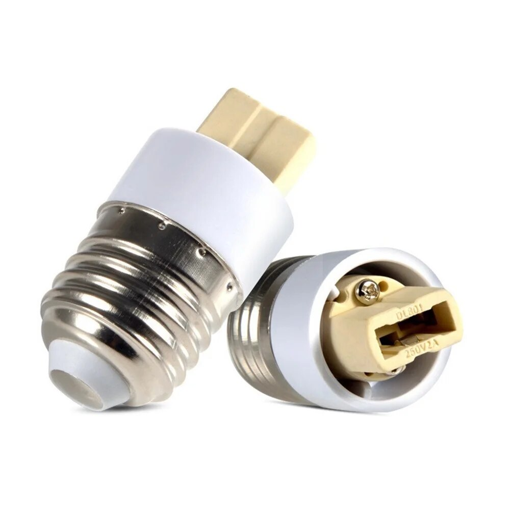 Adaptador E27 a G9  Blanco