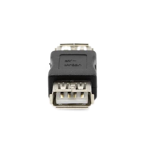 Adaptador empalme usb 2.0 A/H-A/H  Negro