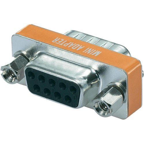 Adaptador Null-Modem DB9 hembra-hembra  Gris