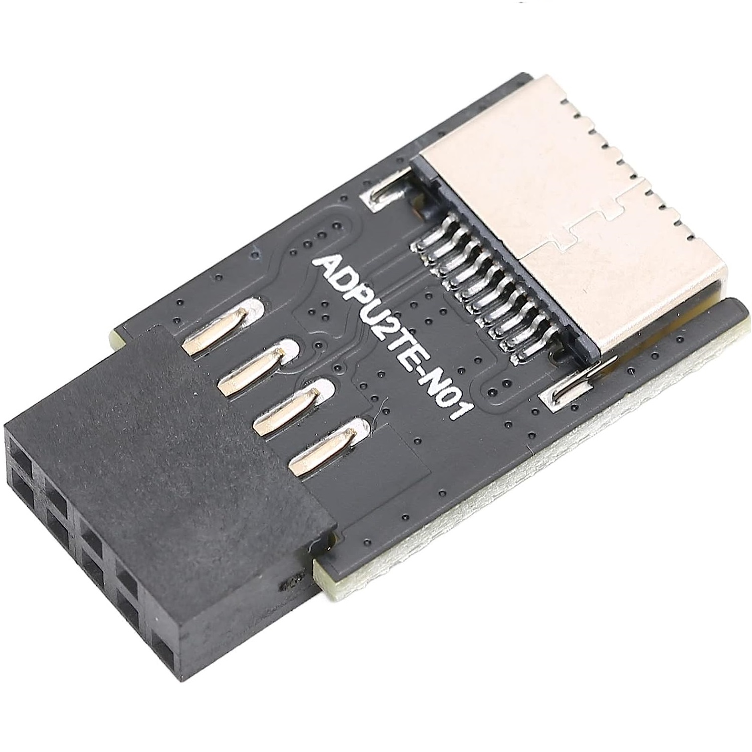 Adaptador Panel frontal USB 2.0 9 pines a USB Type E 3.2
