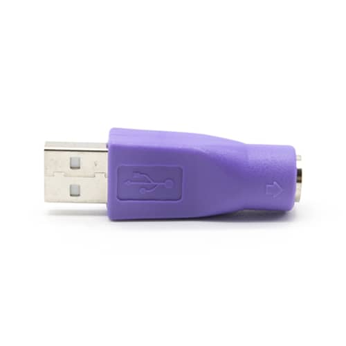 Adaptador PS2 a USB M/H  Morado