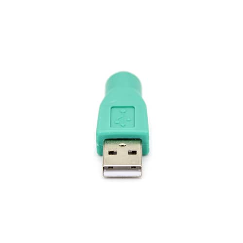 Adaptador PS2 a USB M/H  Verde