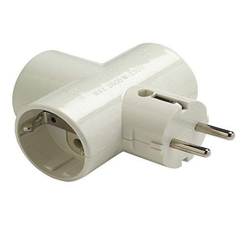 Cablepelado/® Enchufe tt para cocina 250V 25 A Blanco