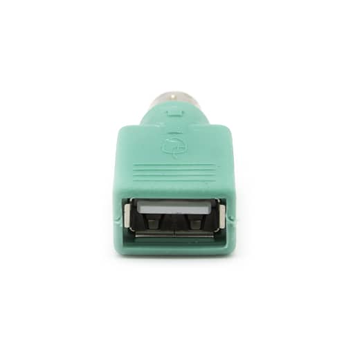 Adaptador USB  a PS2 para raton  Verde