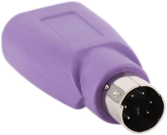 Adaptador USB a PS2 para teclado  Morado