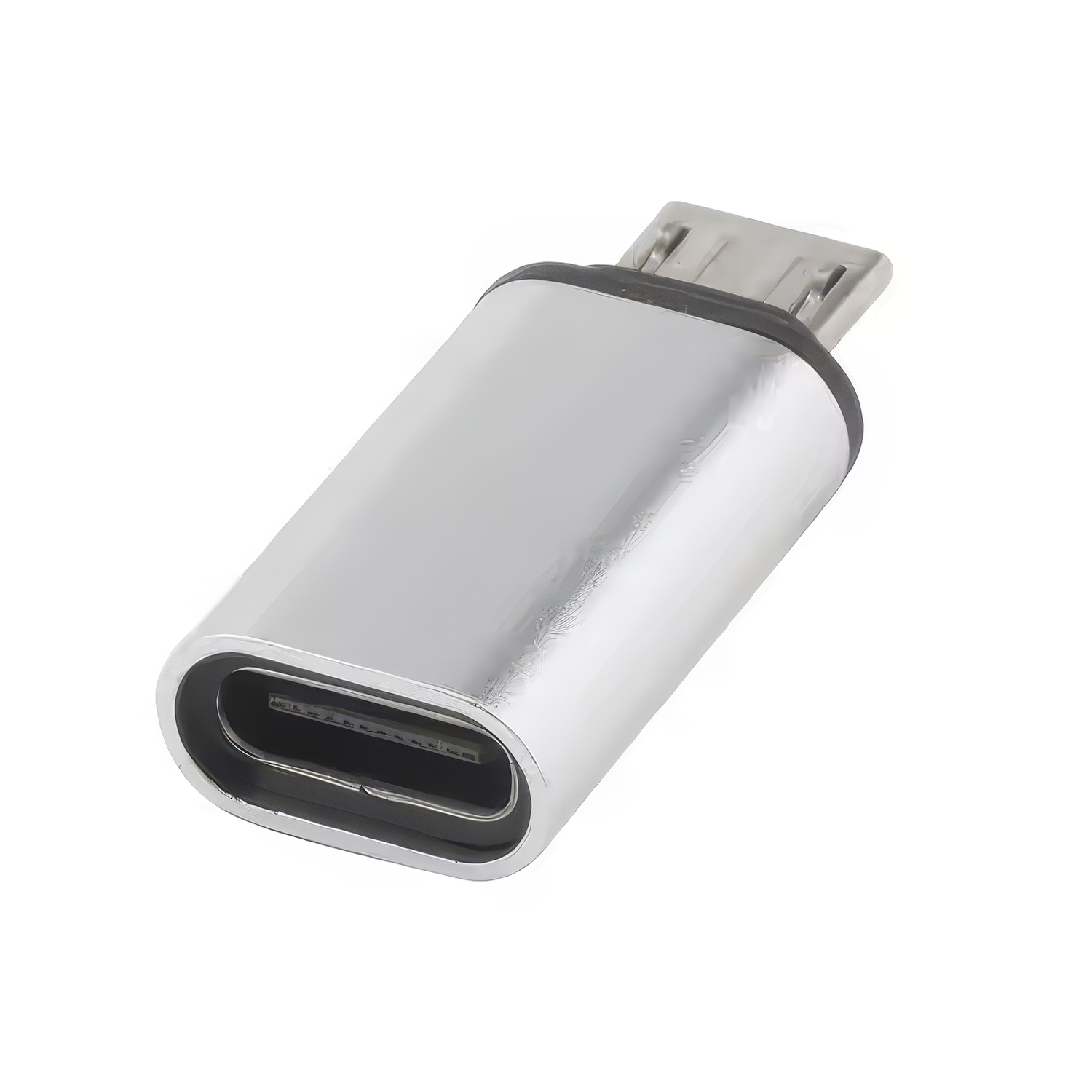 Adaptador USB tipo C 3.1 hembra a Micro USB macho  Gris