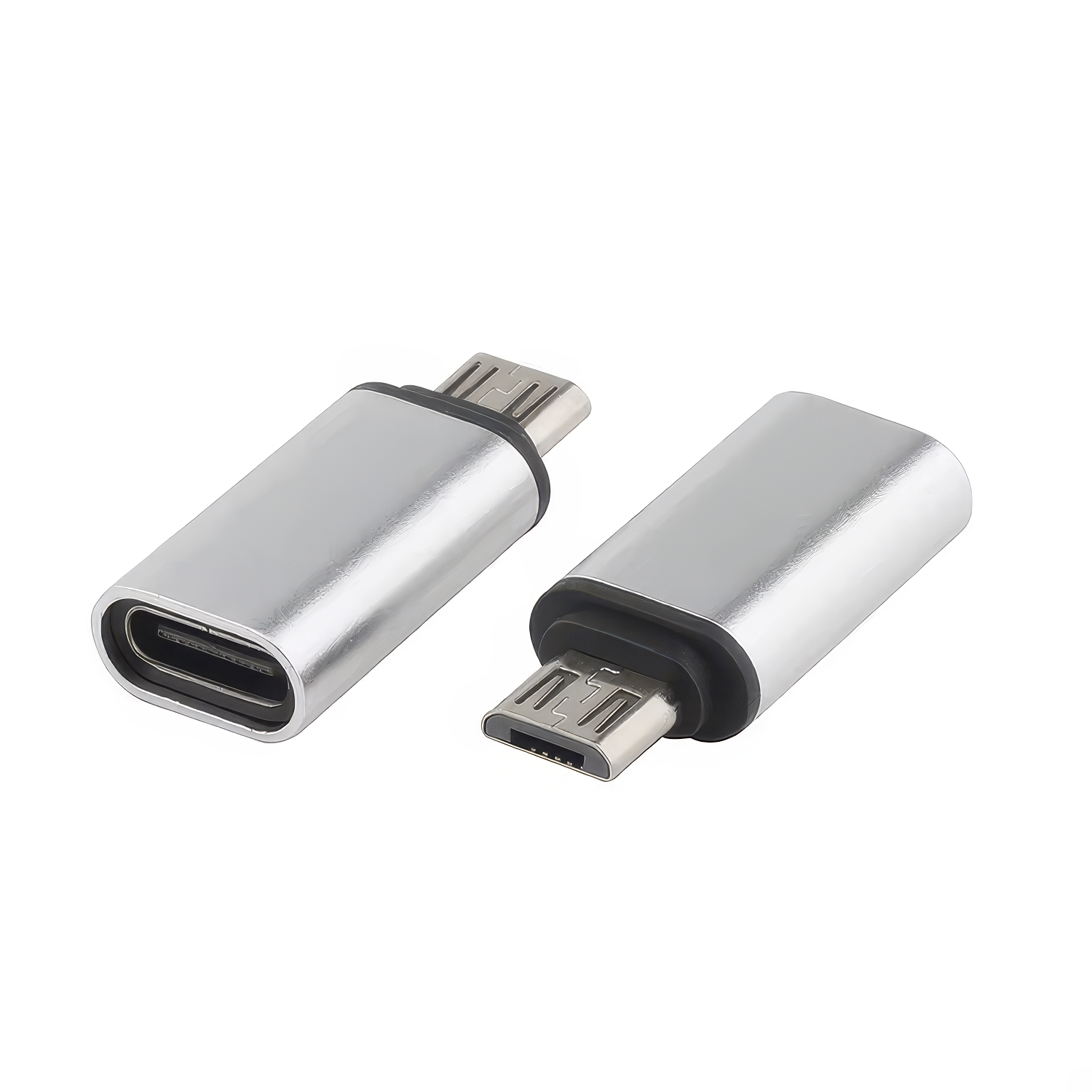 Adaptador USB tipo C 3.1 hembra a Micro USB macho  Gris