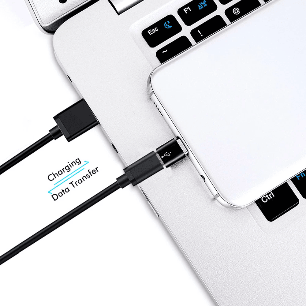 Adaptador USB tipo C 3.1 macho a Micro USB hembra  Negro