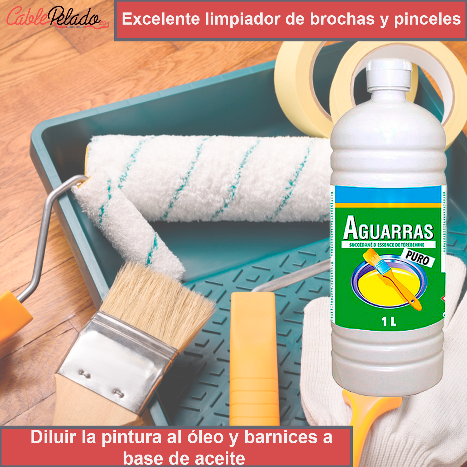 Aguarras puro MPL 500 ml