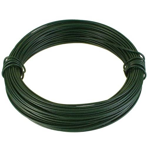 Alambre de Hierro Galvanizado Rollo 2.5 mm 25 M Verde