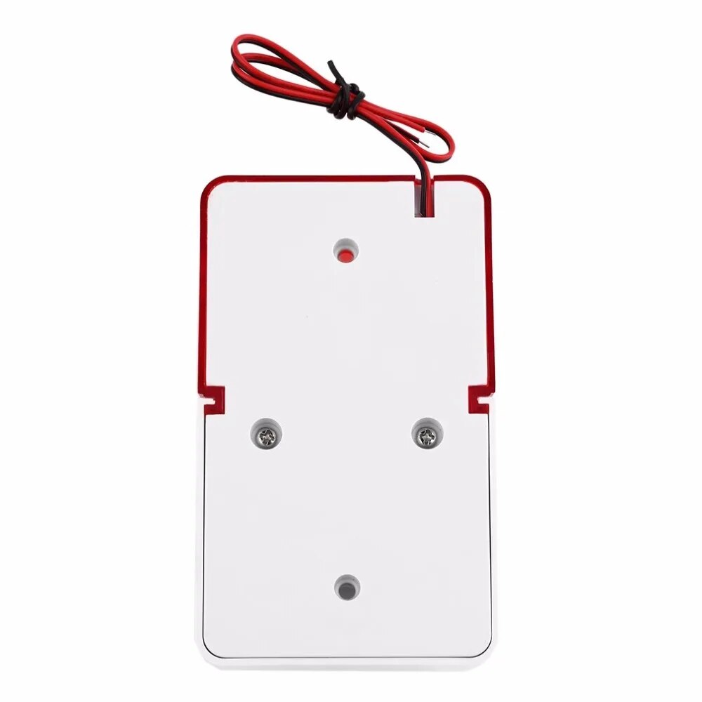 Alarma de sonido y luz Estroboscópica intermitente 220V