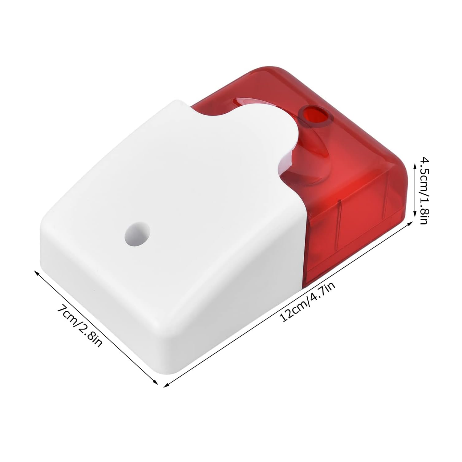 Alarma de sonido y luz Estroboscópica intermitente 220V