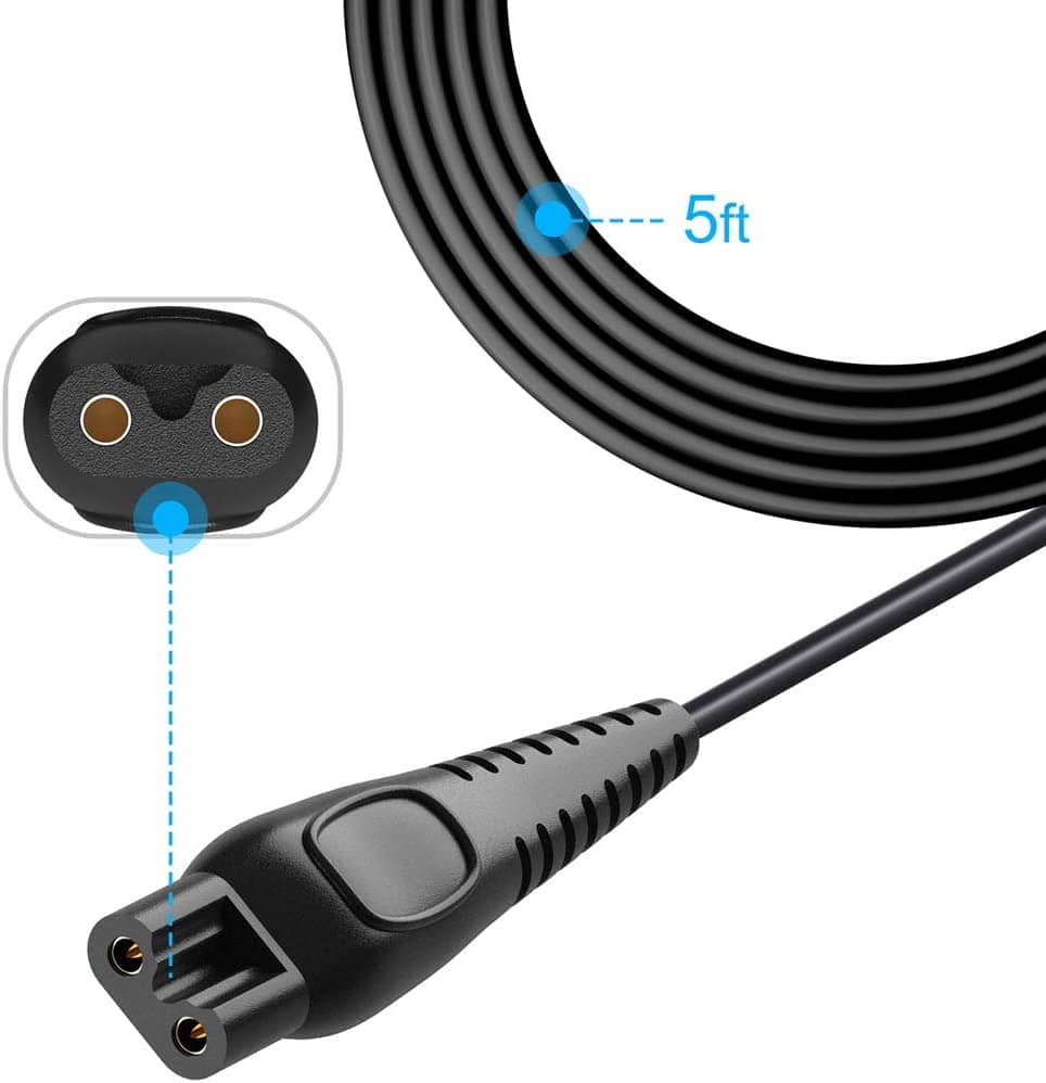 Alimentador afeitadoras Philips Multigroom 15V 380mA  Negro