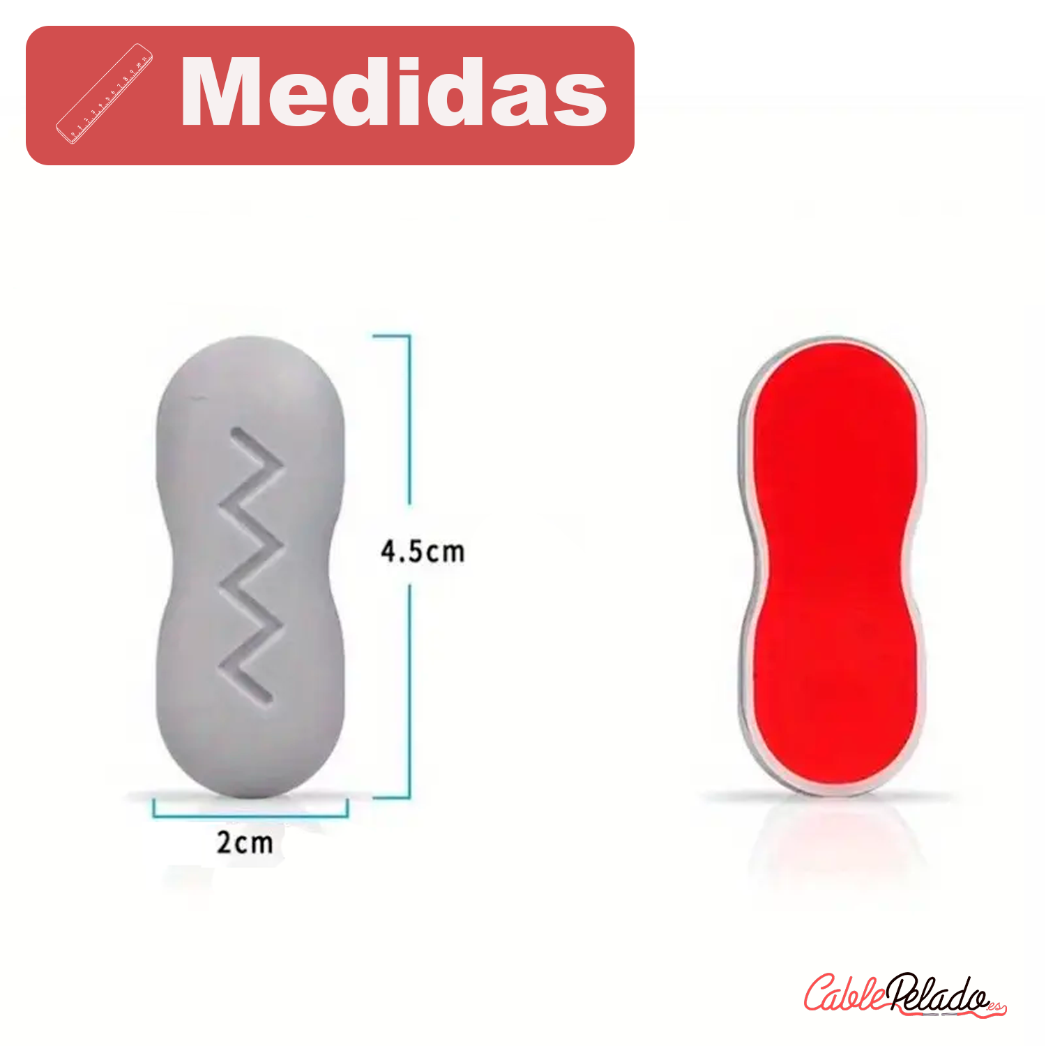 Amortiguadores Autoadhesivos Para Tapa De Inodoro 4 Uds  Blanco
