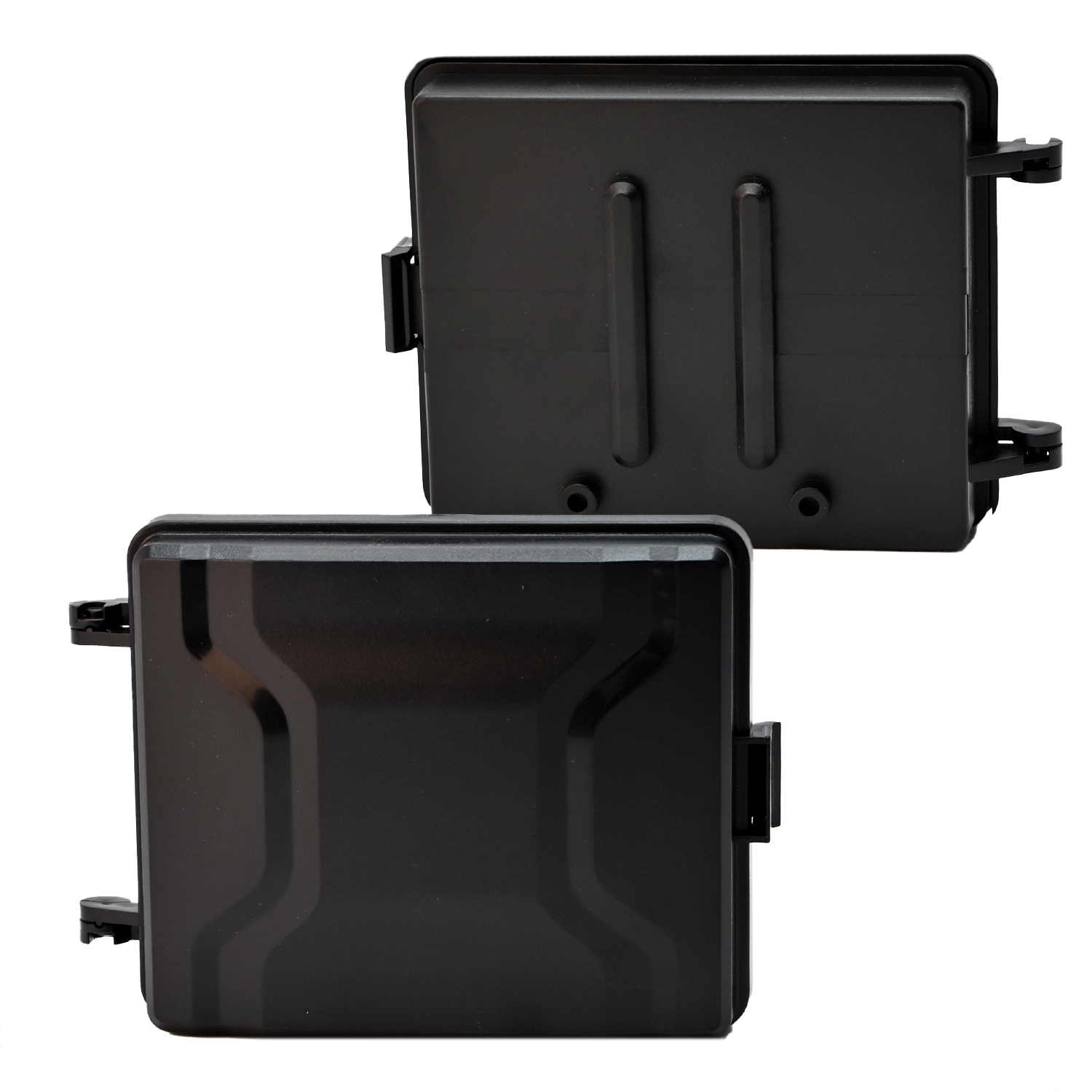 Amplificador de mastil con ganancia 30dB 1e UHF exterior  Negro