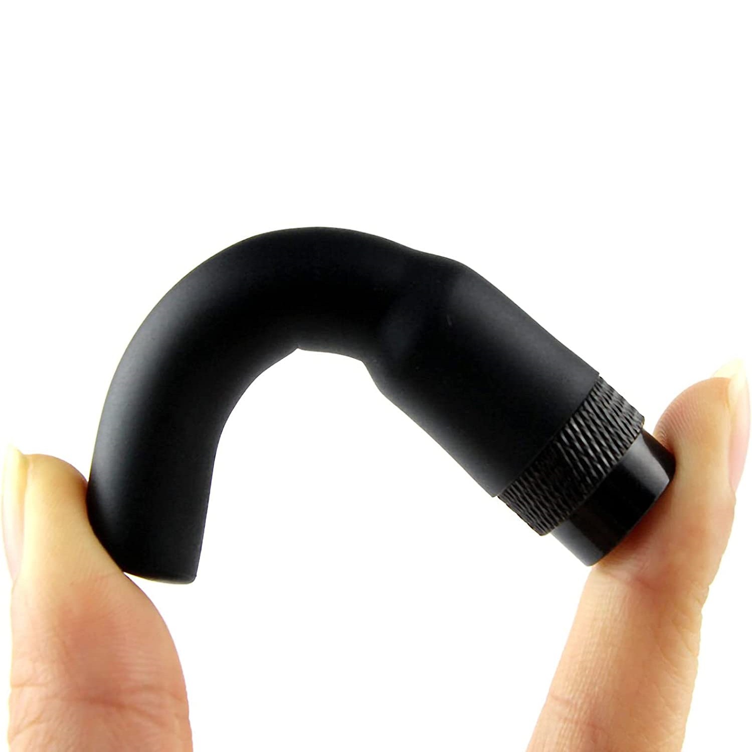 Antena Walkie Talkie corta Flexible SMA macho 7 cm Negro