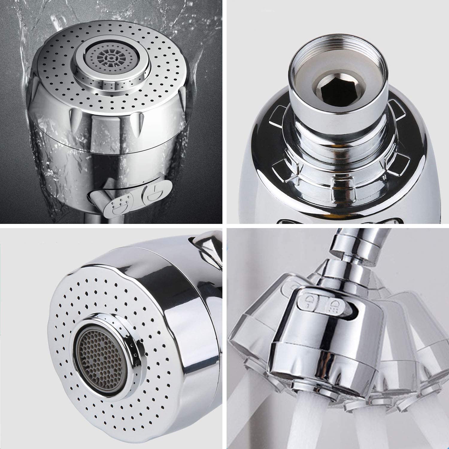 Atomizador para grifo cablibre M22x1  Gris