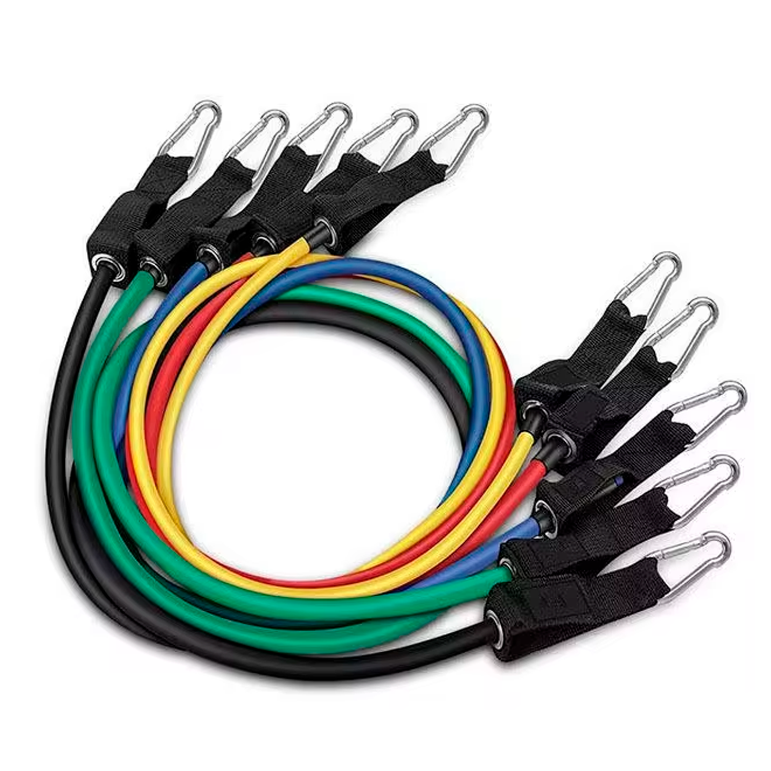 Bandas Elásticas de Resistencia Fitness ( Kit 11 Piezas)