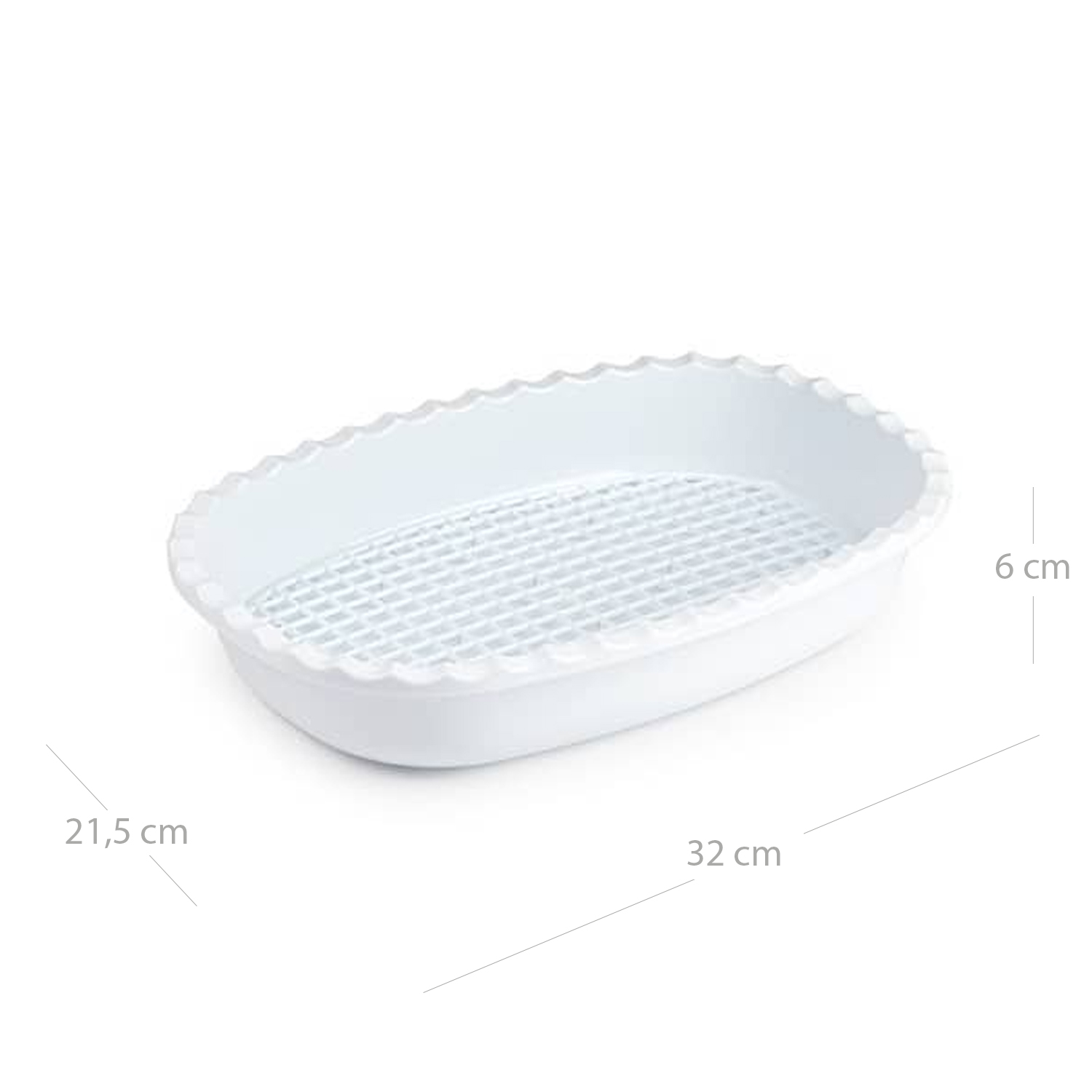 Bandeja para descongelar alimentos  Blanco