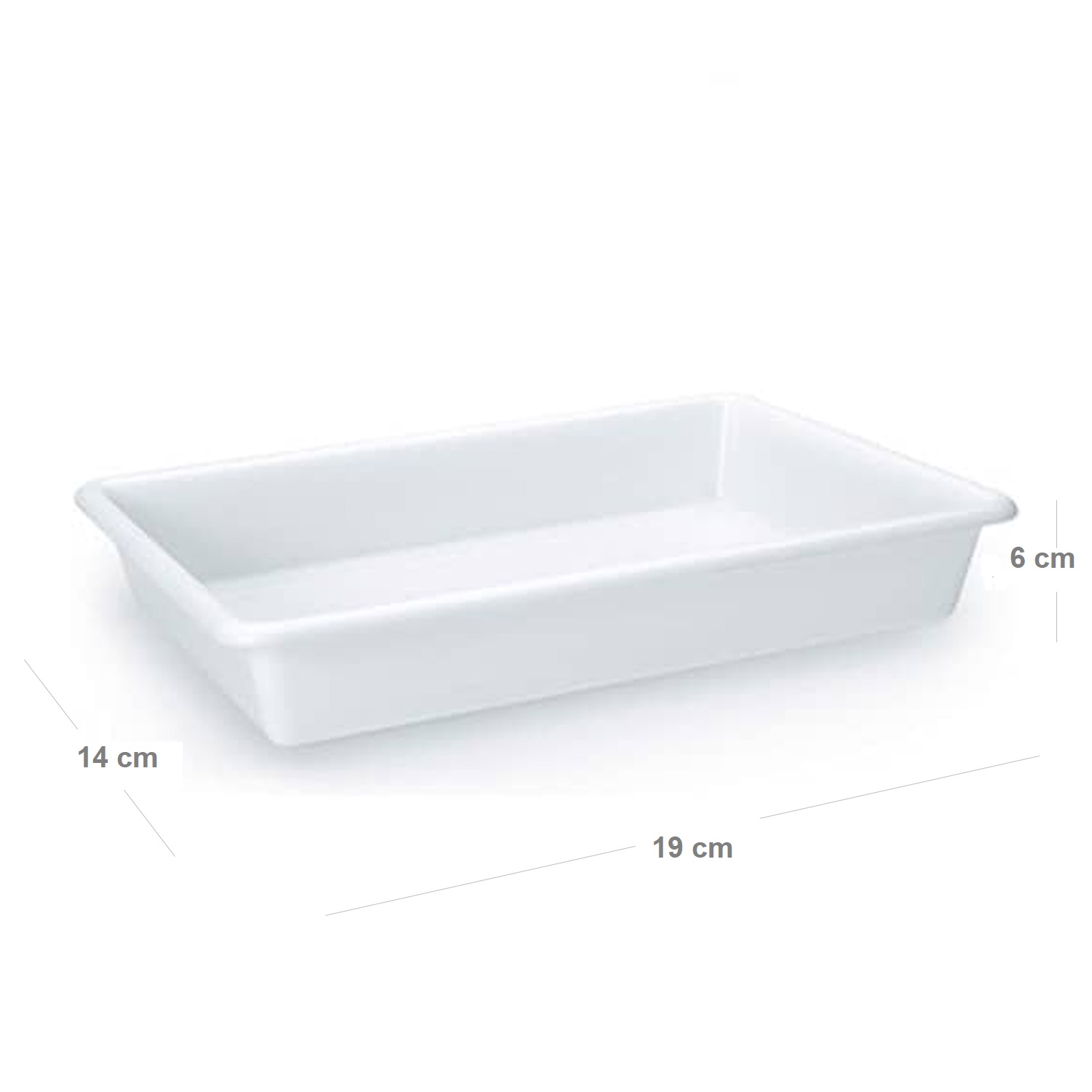 Bandeja para hosteleria 890 ml Blanco