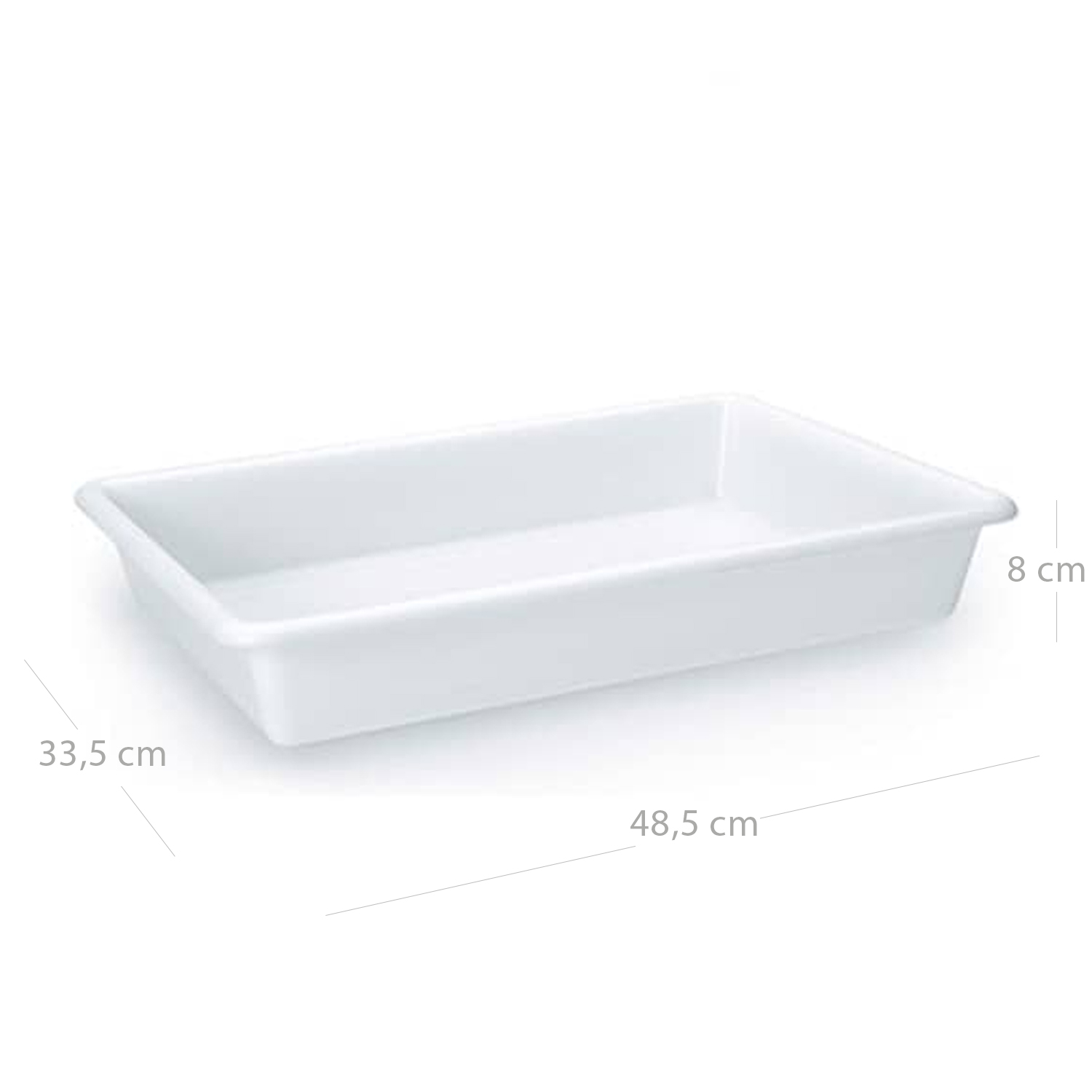 Bandeja para hosteleria 9 Litros Blanco
