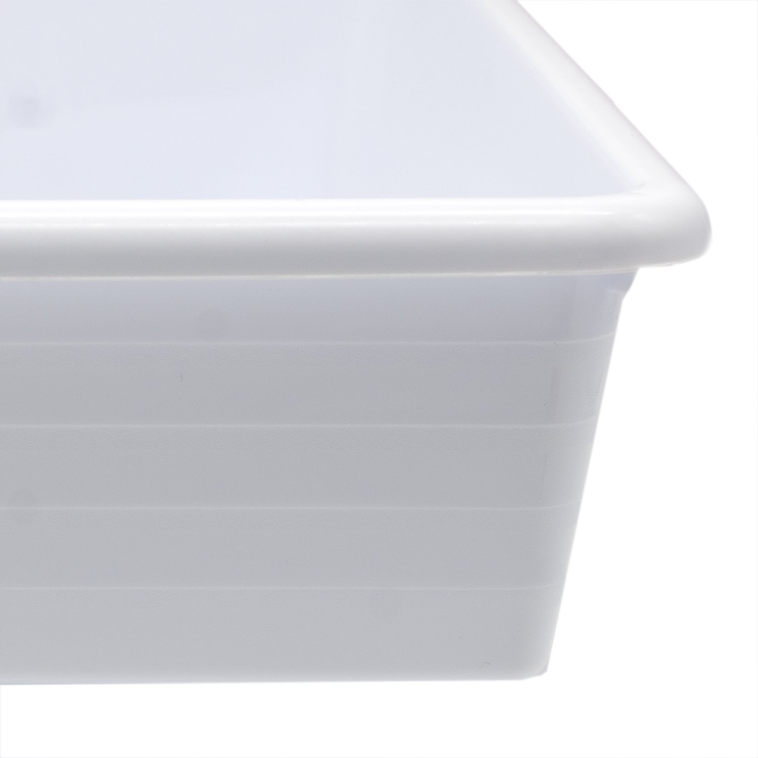 Bandeja plastico apto para frigorífico nevera 2 Litros Blanco