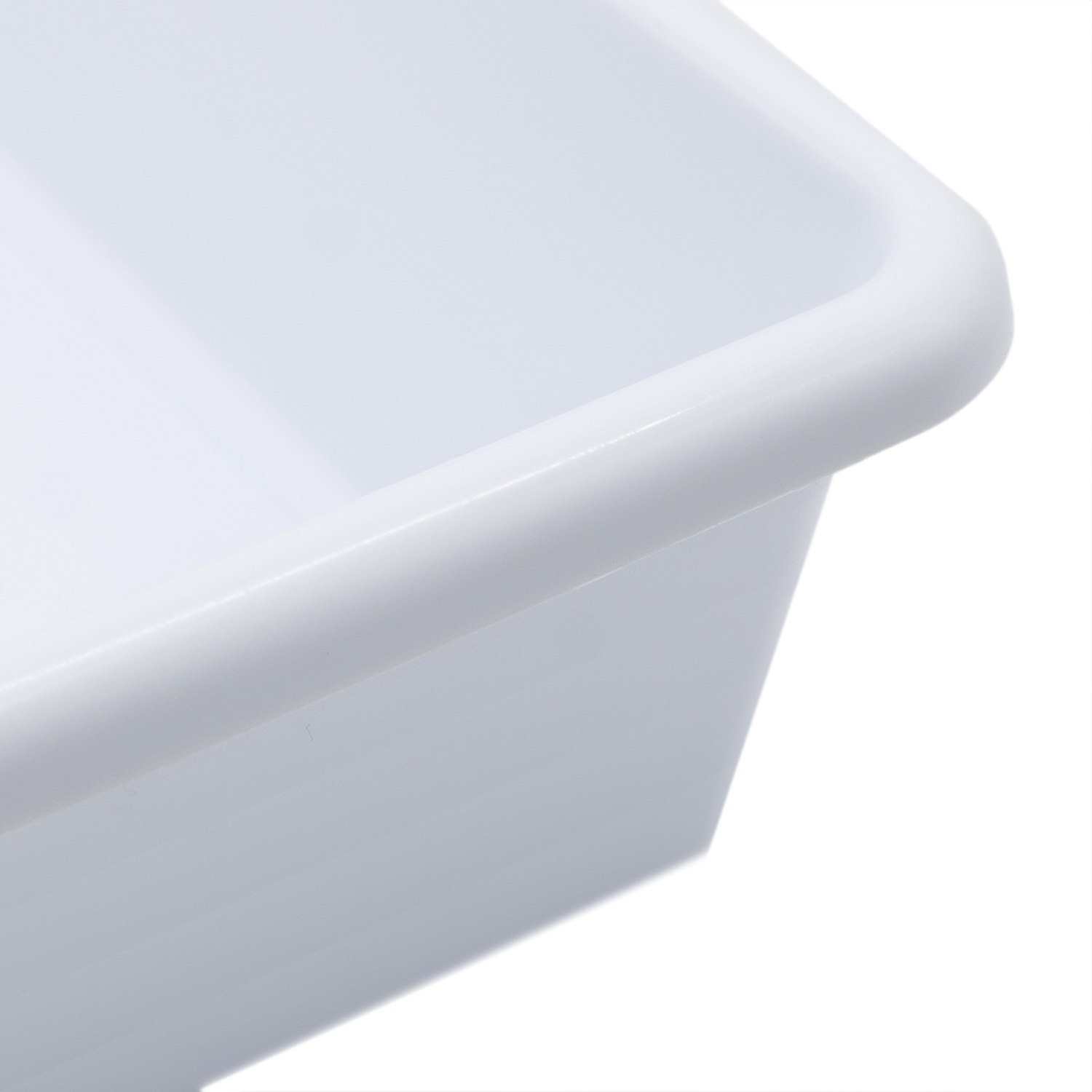 Bandeja plastico apto para frigorífico nevera 2 Litros Blanco