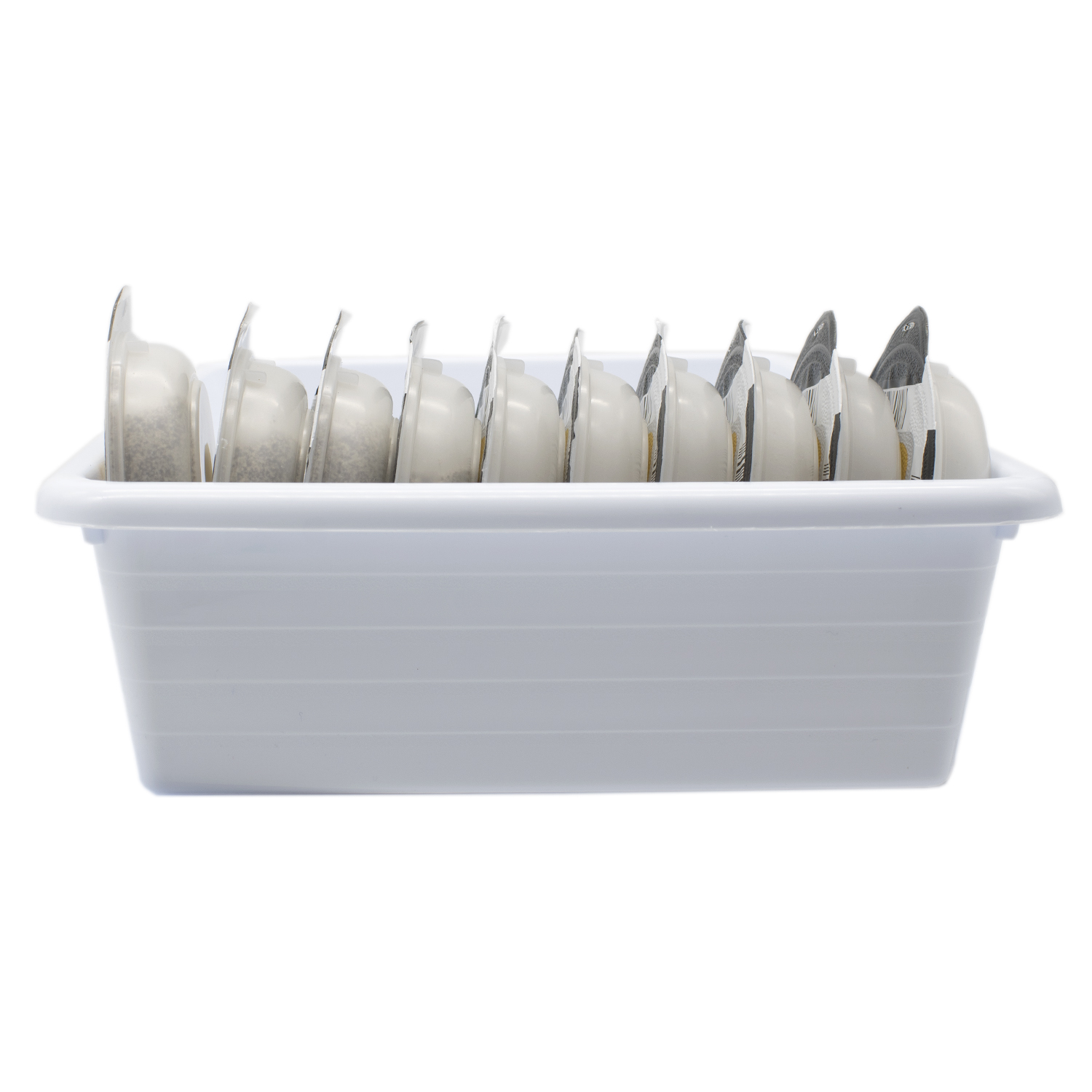 Bandeja plastico apto para frigorífico nevera 2 Litros Blanco
