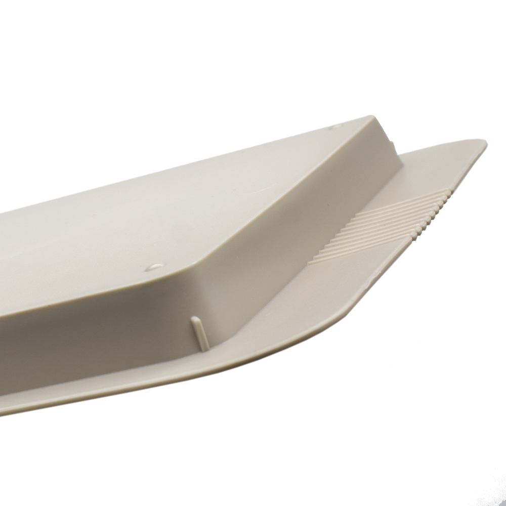 Bandeja plastico rectangular comida rapida 30x20 cm Beige