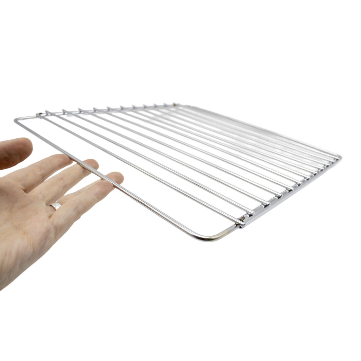 Bandeja universal para horno extensible 350x560 mm  Plateado