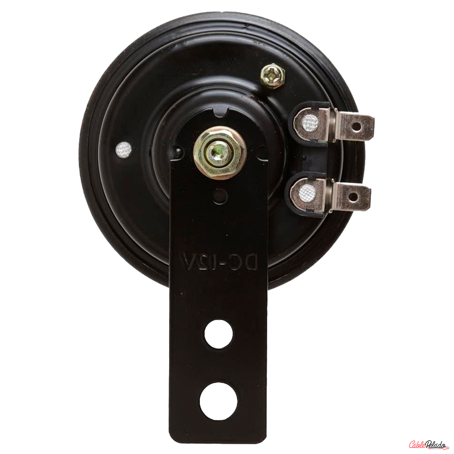 Bocina Electrica Impermeable Universal De La Moto 12V 105dB  Negro