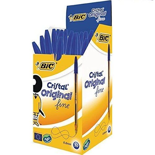 Boligrafo Bic Cristal fine  Azul