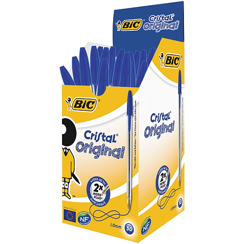 Boligrafo Bic Cristal  Azul