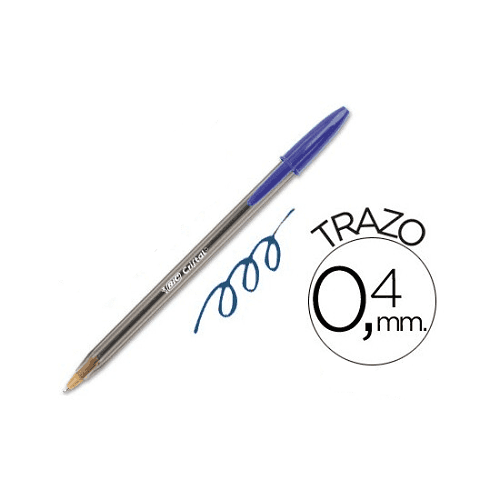 Boligrafo Bic Cristal  Azul