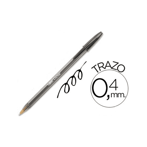 Boligrafo Bic Cristal  Negro