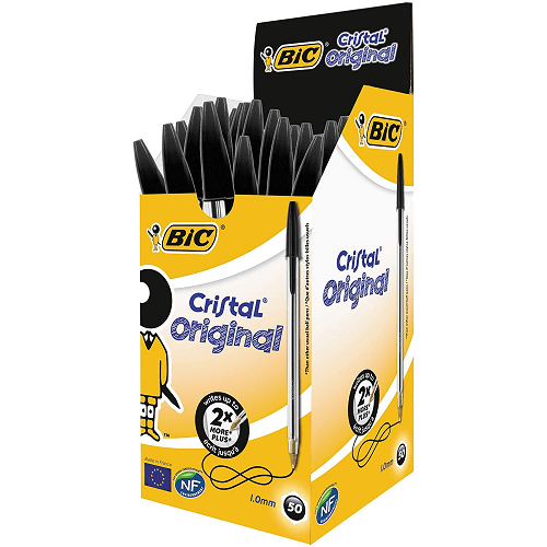 Boligrafo Bic Cristal  Negro